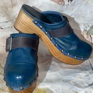 Free People Culver City Leather Clogs